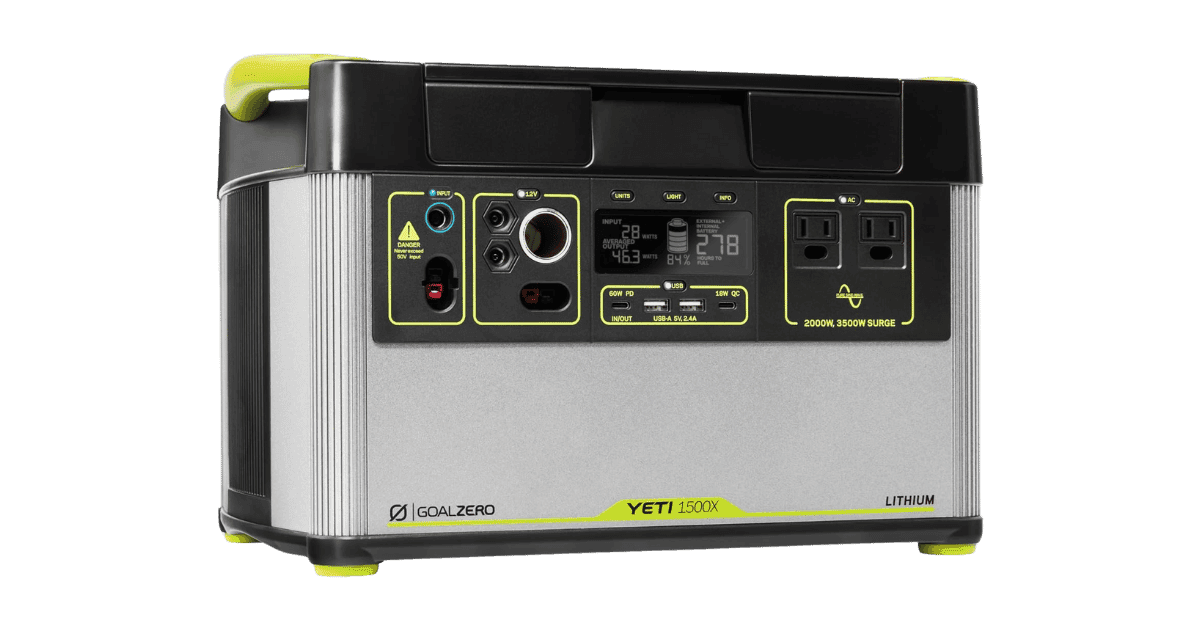 Goal Zero Yeti 1500X